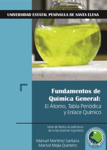 Cubierta para Fundamentos de Química General: El Átomo, Tabla Periódica y Enlace Químico