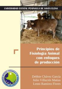 Cubierta para Principios de Fisiología Animal con enfoques de producción.
