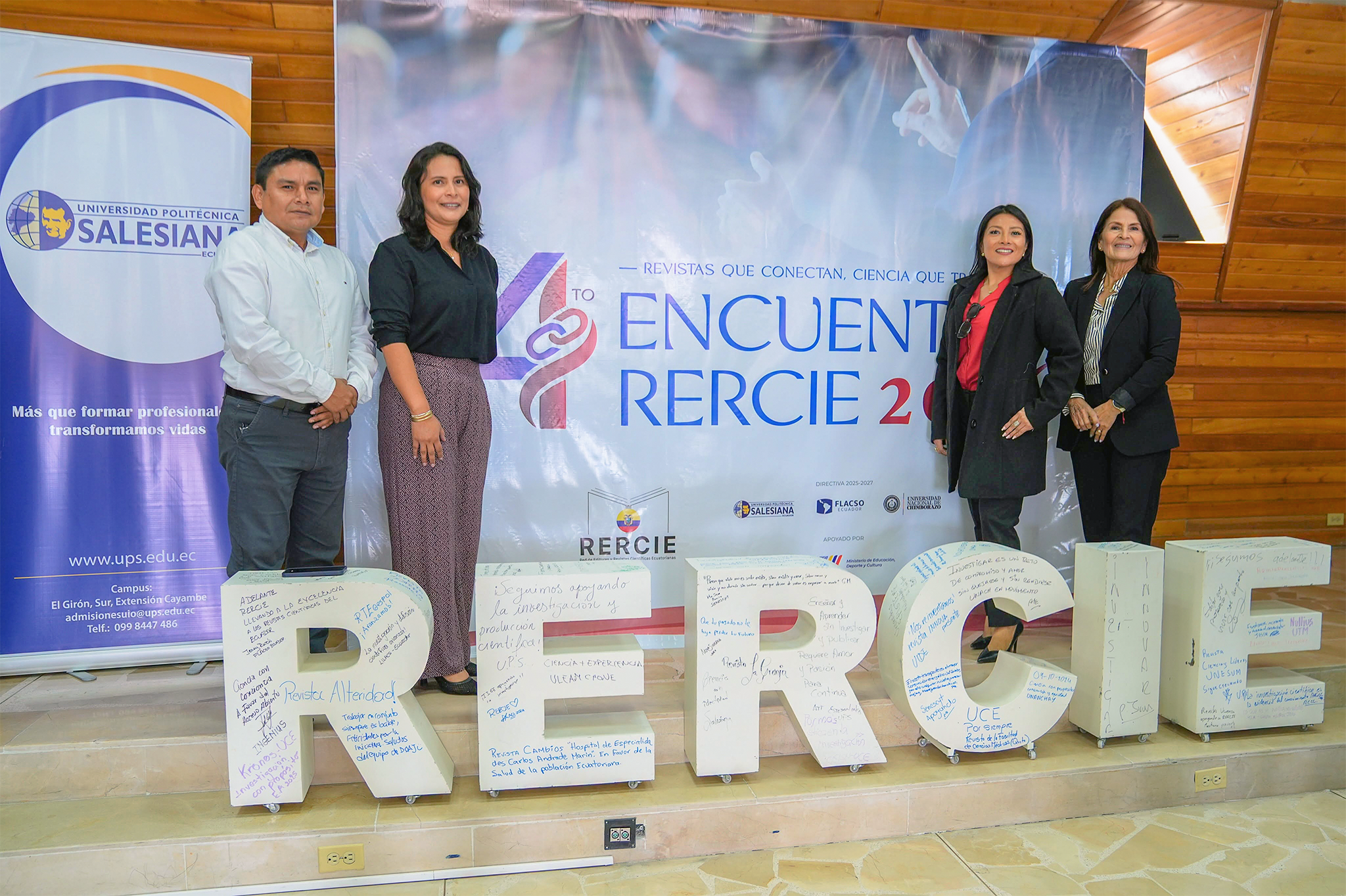 Equipo editorial de revistas científicas de la UPSE participó en encuentros nacionales e internacionales de edición científica